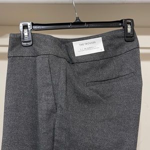 Ann Taylor Factory charcoal gray pants size 8 CURVY